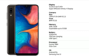 samsung a20 flipkart 4 64